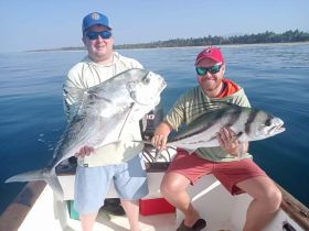 Roosterfish and Pompano