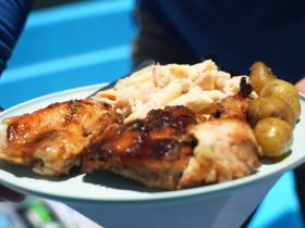 Lunch on board