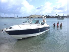 A lively group enjoys a fun day in the water near their boat, creating memorable moments at the beach.