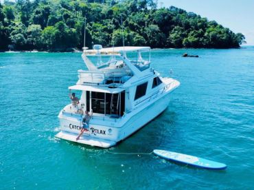 Private yacht Manuel antonio, quepos tour