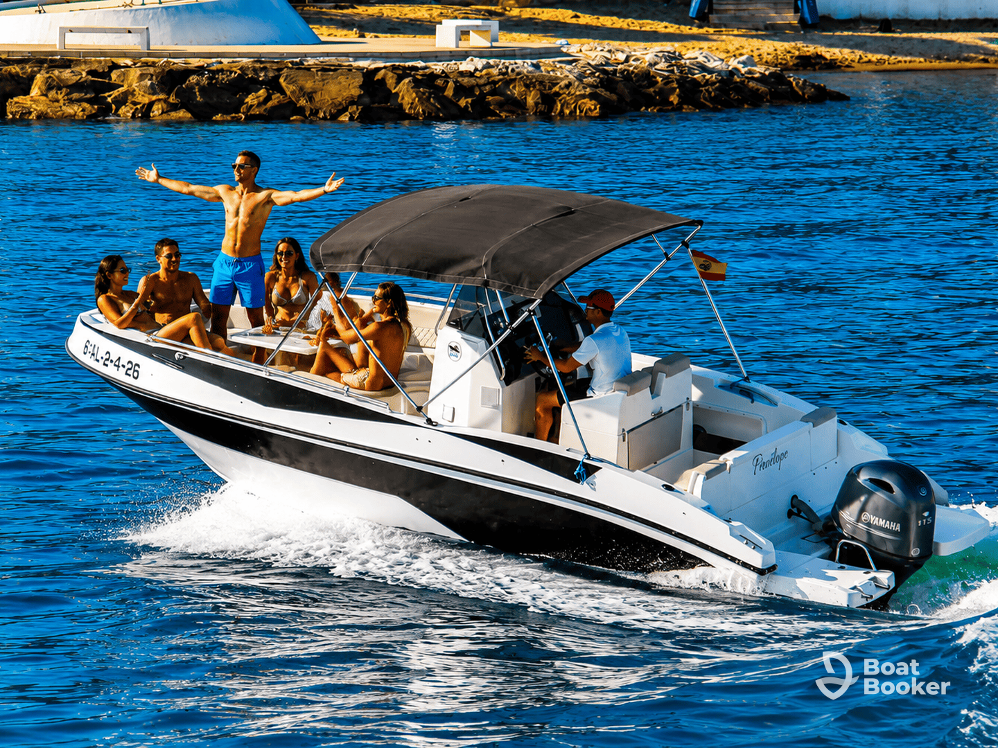 Rental Boat Marbella – Penélope Nireus 620 CL
