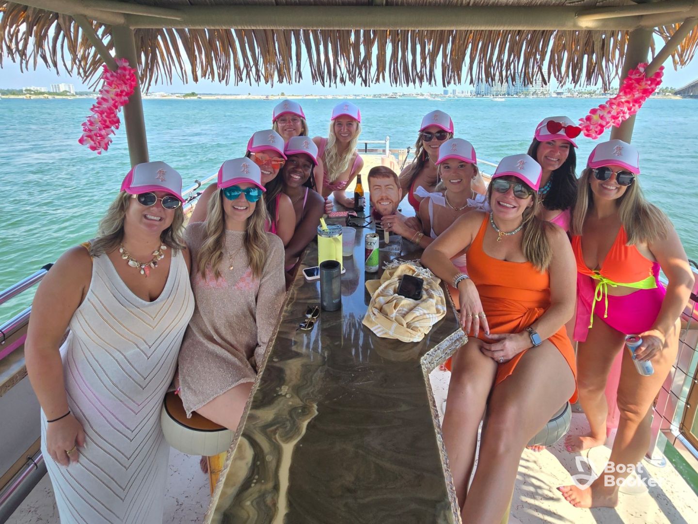 18 Passenger Tiki Boat "The Pink Pearl"