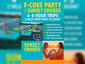 Experience the ultimate F-Cove party and sunset cruises with thrilling activities like on-water jousting and champagne guns, perfect for unforgettable summer adventures.