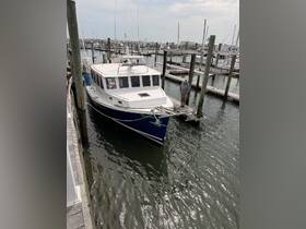 A well-maintained boat docked at the marina, showcasing its sleek design and readiness for the next adventure.