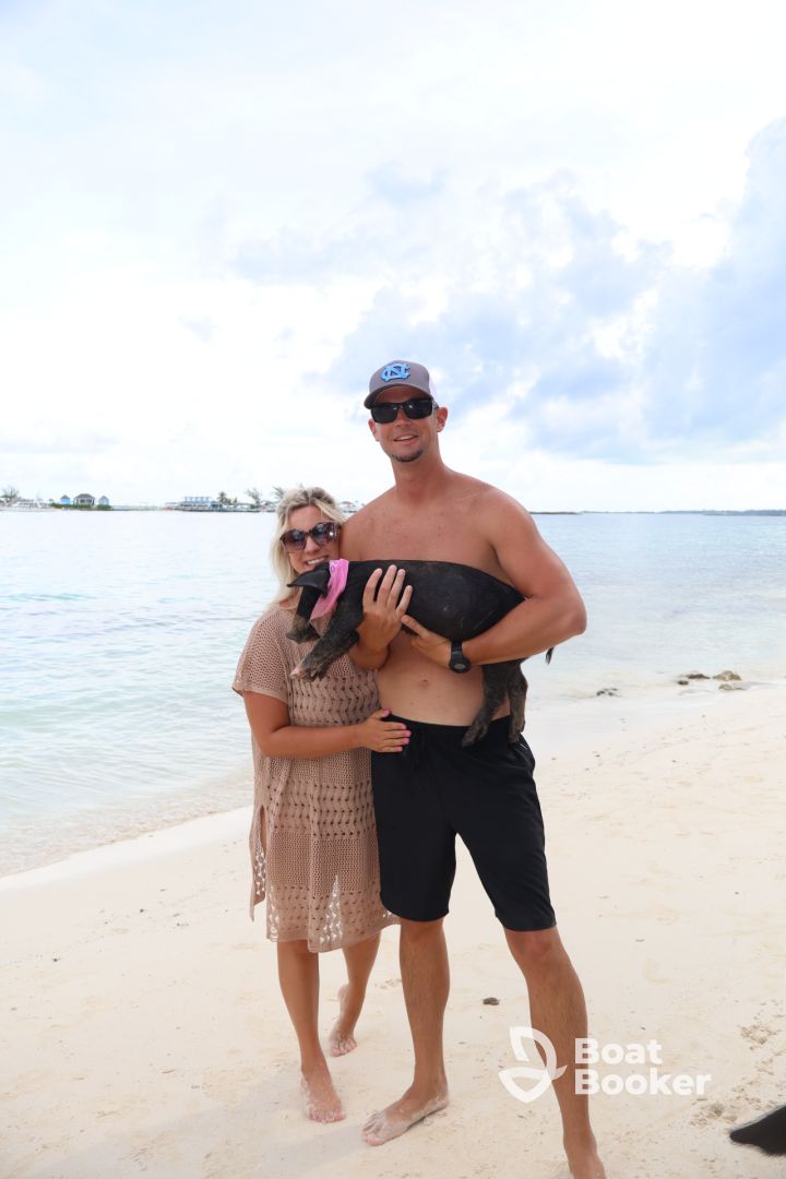 Glassbottom Boat, Snorkeling and Pig Beach