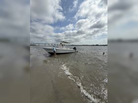 A family enjoys a day at the beach with a fishing boat, creating memorable moments in the water. Perfect for summer adventures and family outings.