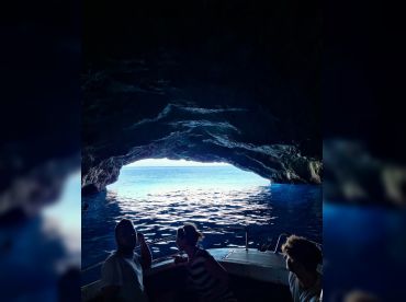 -- BLUE CAVE -- swiming party!!!
