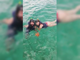 Snorkeling and Enjoying the day