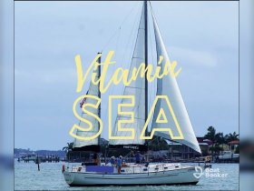 A lively group enjoys sailing aboard the Fantasia, capturing the essence of adventure on the water — perfect for those seeking a memorable nautical experience.