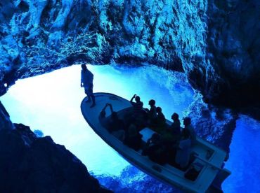 Kotor: Blue Cave,Submarine Tunnel, Lady Rock