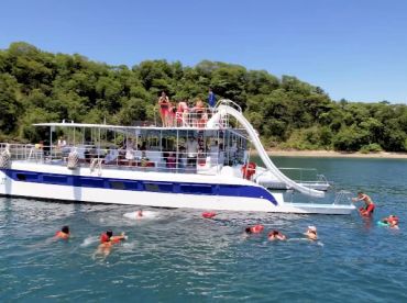 Flamingo Shared Catamaran Adventure