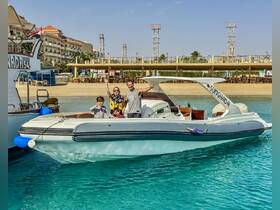 A joyful family poses on their boat, the Sunghada, showcasing a perfect day on the water — ideal for family adventures and memorable outings.