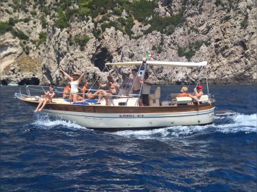 Capri private  boat tour ciro aliperta