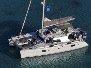 Mykonos Sailing – Lagoon 500 Toro Bianco