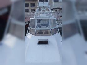 A clear view of the front of a boat, showcasing its structure and design, ideal for showcasing vessel details.
