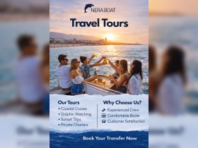 A lively group enjoys drinks on a boat during a stunning sunset, perfect for coastal cruises and memorable celebrations on the water.