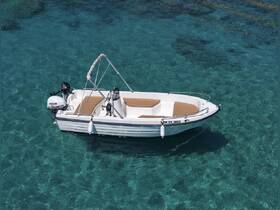 A stunning aerial view of a sleek boat cruising through crystal-clear waters, perfect for exploring coastal destinations.