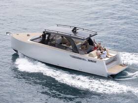 A lively group enjoys a day on the water aboard a stylish boat, capturing fun moments and celebrating together.