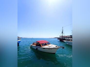 Famous Boat from Mamma Mia Movie