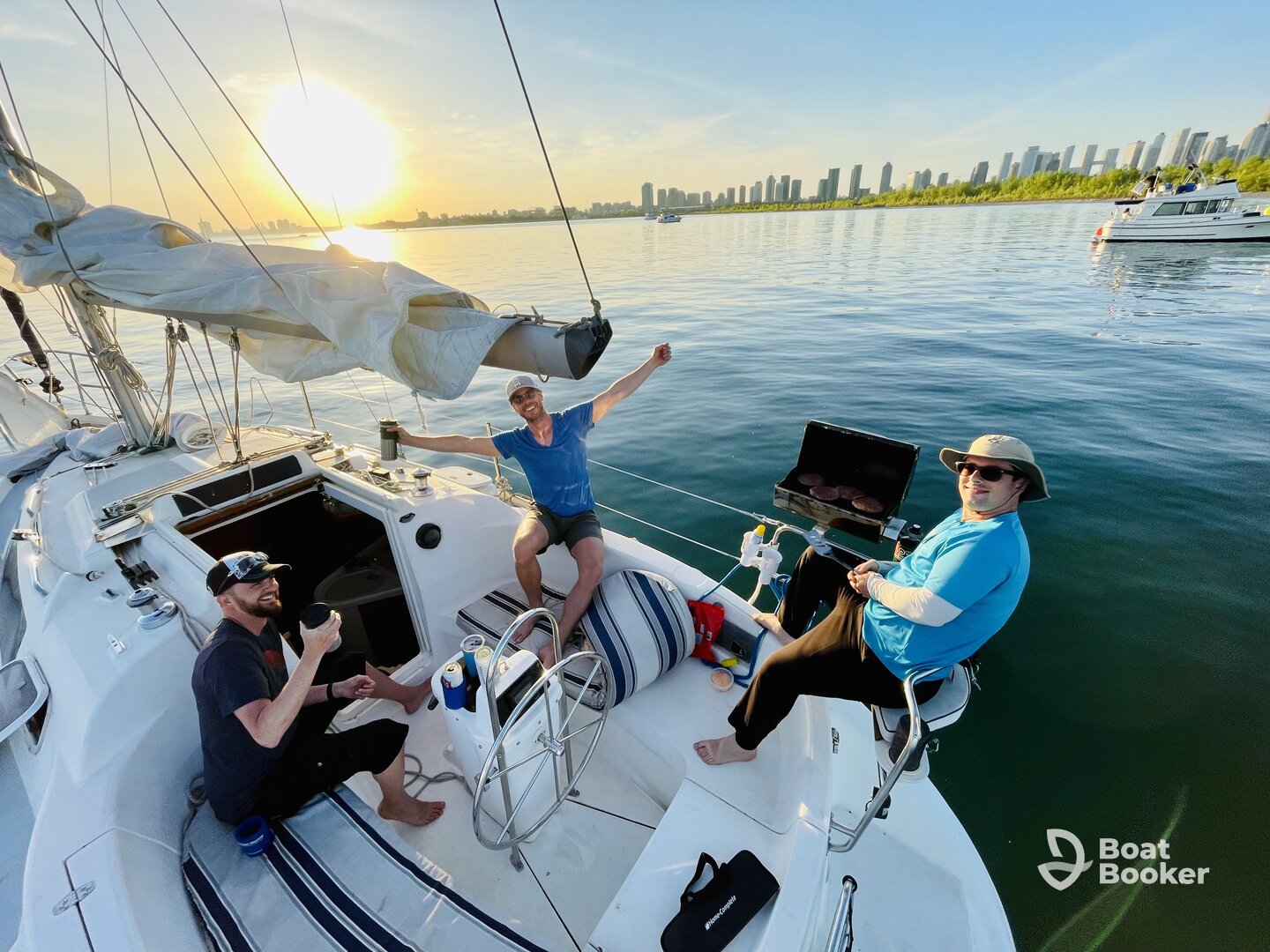 Sailing in Downtown Toronto