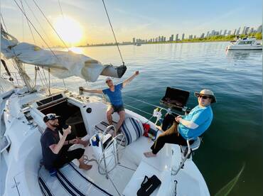 Sailing in Downtown Toronto