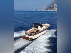 A sleek speedboat glides through the azure waters, showcasing its elegant design and performance — perfect for exploring coastal destinations.