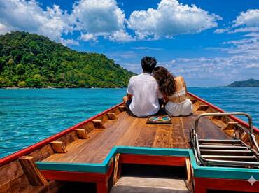 Private Longtail Boat to Pig Island & Koh Tan