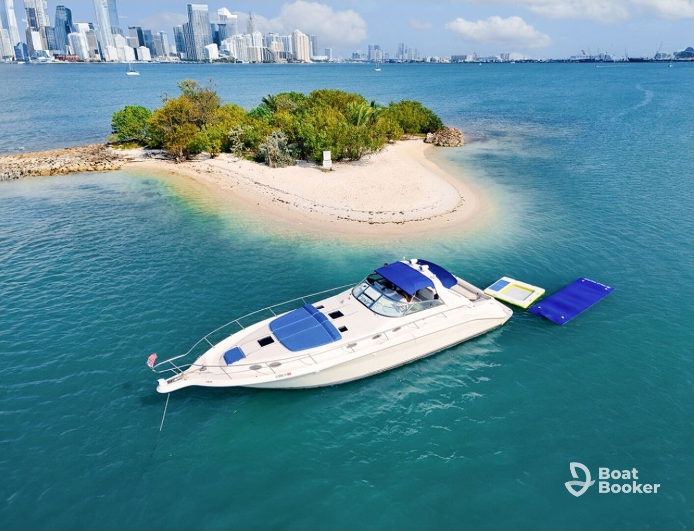 Cruise Miami Bay Area on Luxury private 50'Ft