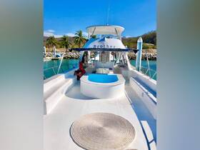 A spacious interior view of the 'Brother' boat, showcasing comfortable seating and a relaxing atmosphere, perfect for day trips or private charters.