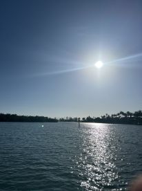 Time on the water is always a treat