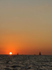 sunset sail