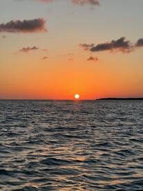 Sunset cruise with Captain Caroline!