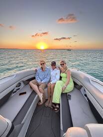 Sunset cruise with Captain Caroline!