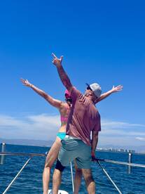 Boating with Guillermo Leonel