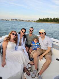 Relaxing afternoon on the water 