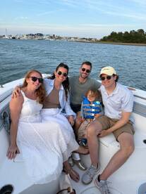 Relaxing afternoon on the water 