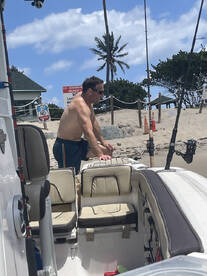 fabulous Captain Scott even in water playing with the boys we would definetely come back again .