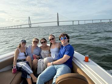 Boating with Todd