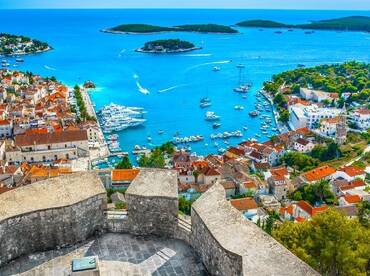 View from Fortica fortress