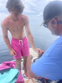 Boating with Scott