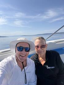 Wonderful and relaxing day on the water with the best crew 