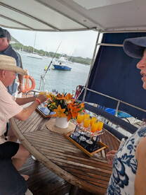 The captain and crew made sure we had the best experience despite a cloudy day