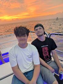 Best sunset\/dolphin cruise