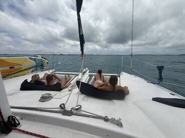 Great private catamaran!!