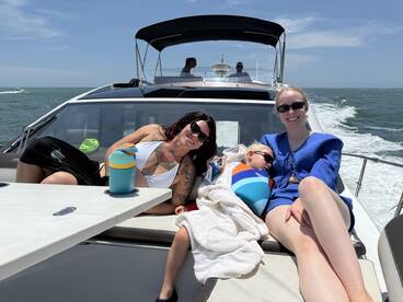 Special day on the water for our family!
