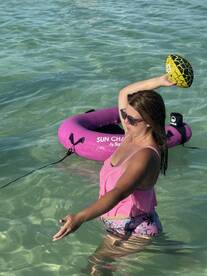 Boating with Dinorah