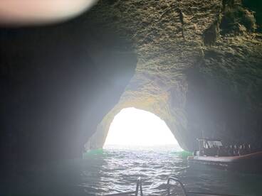 great trip exploring caves and swimming